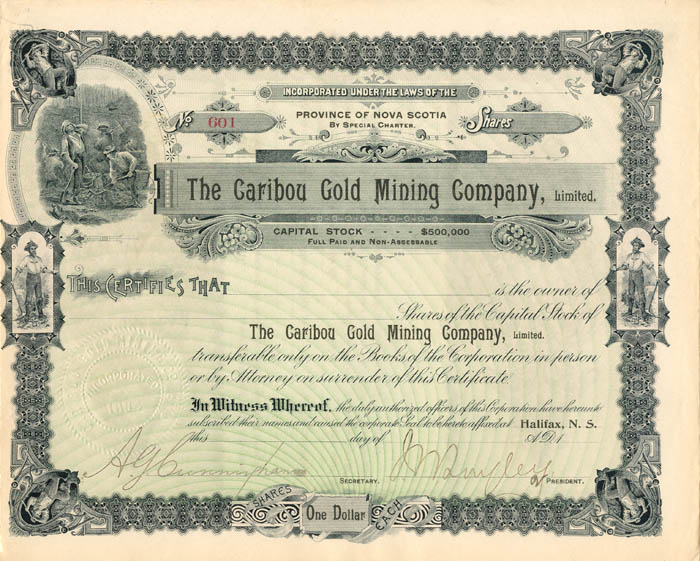 Caribou Gold Mining Co., Limited